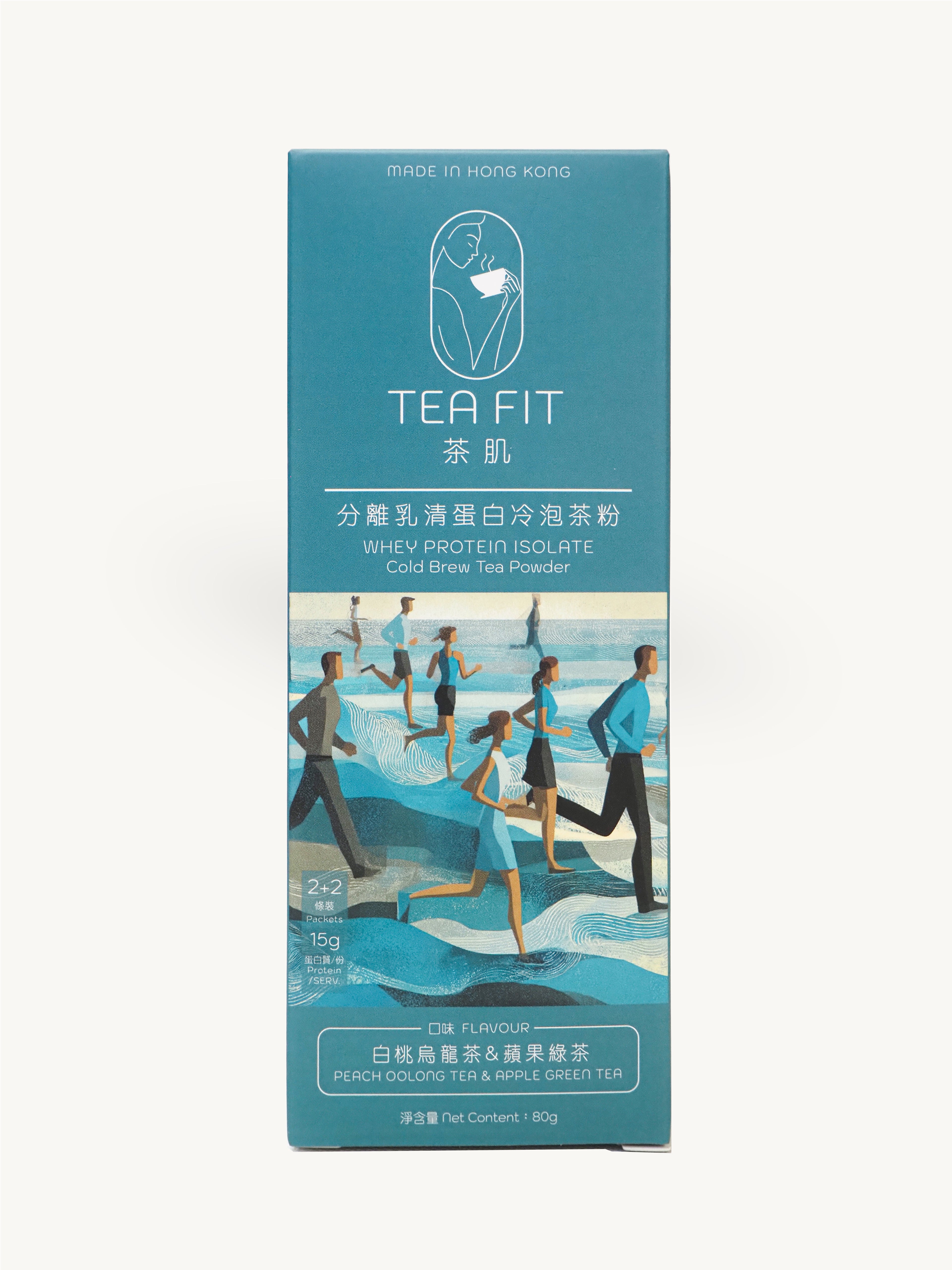 蘋果綠茶 & 白桃烏龍 (一盒裝)